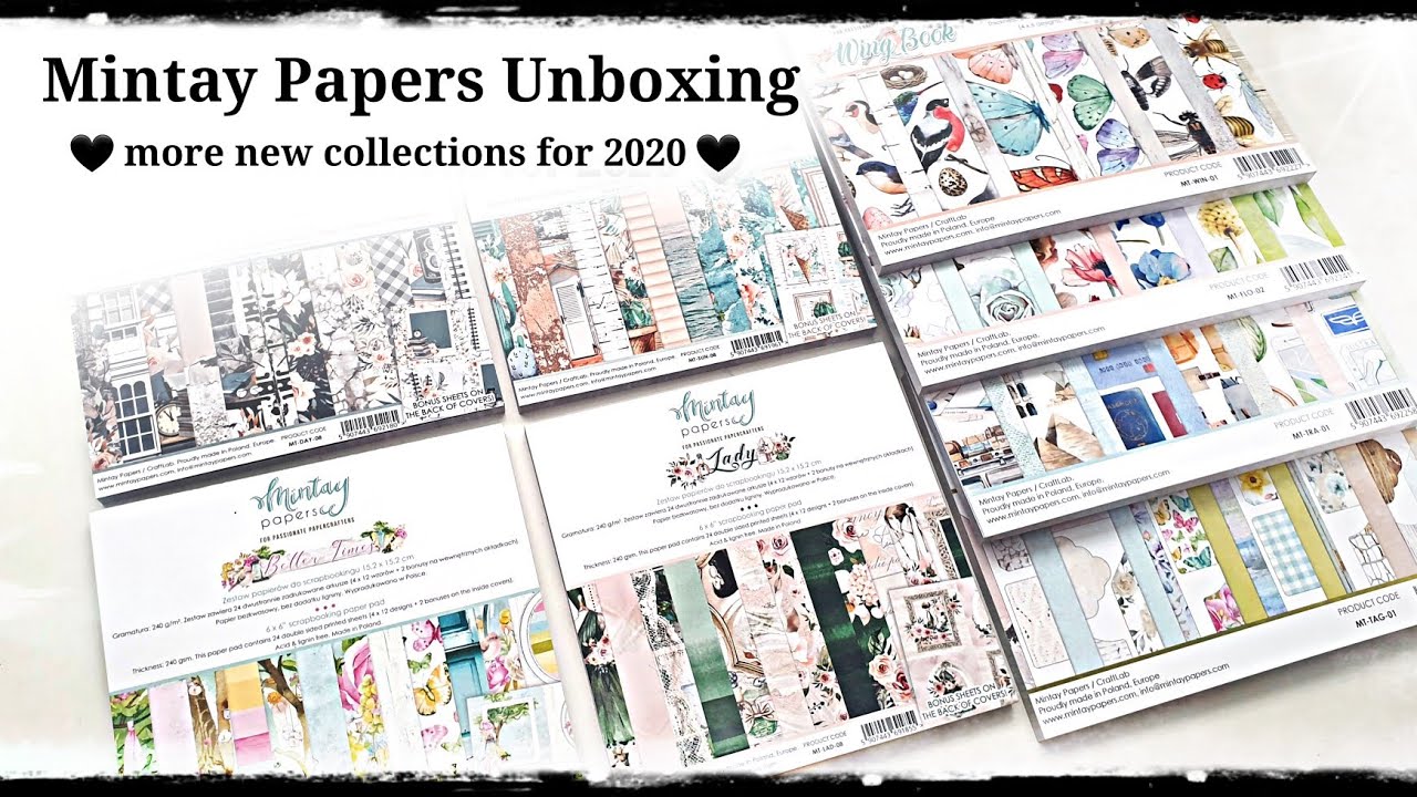 Mintay Papers Unboxing Dream Team DT Box [Day By Day] [Lady] [Suntastic] [Better Times]