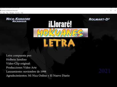 Lloraré - Los Mokuanes - Letra