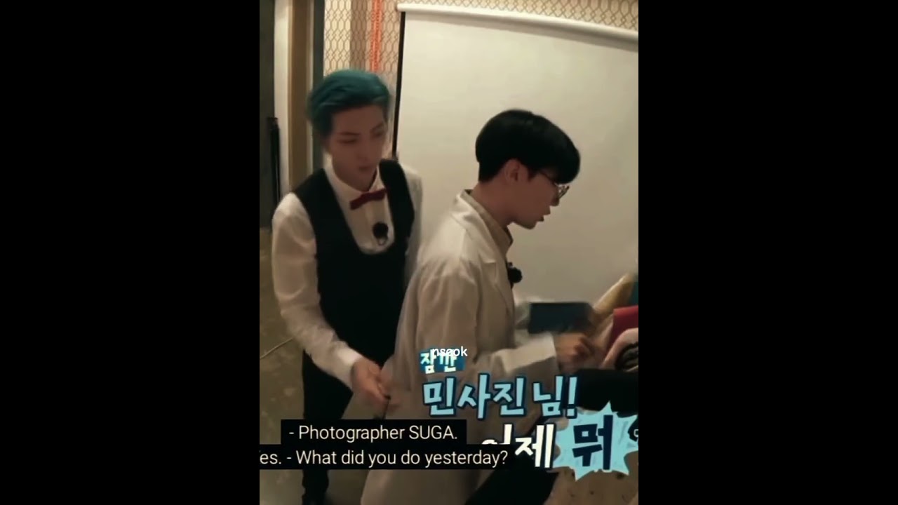 Please Namjoon is such a tease 😆 