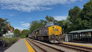 CSX Empty Coal goes past Gaithersburg!