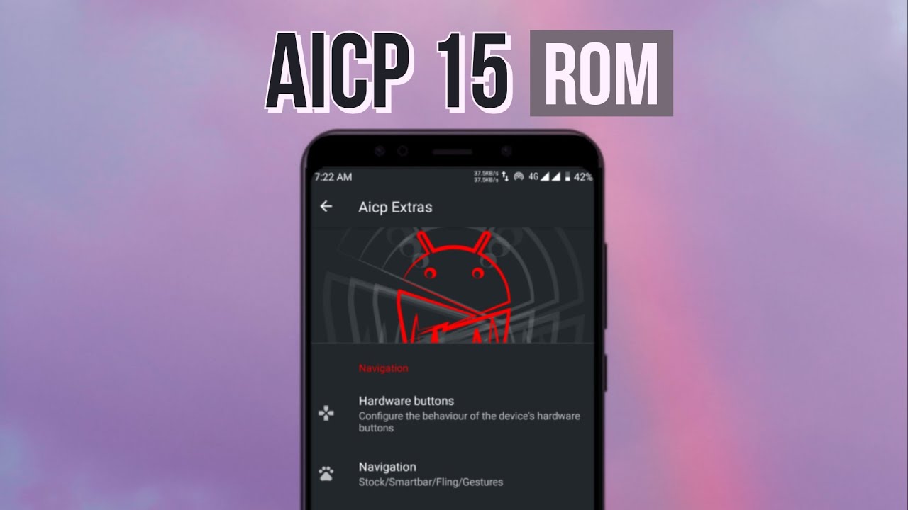 Install Aicp 15 Rom On Redmi 5 Android 10 Latest Rom Youtube