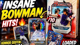 INSANE 2026 Bowman Hobby Box Opening 🔥 Konnor Griffin Auto + /10 SCORECARD!