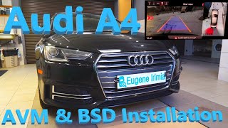 Audi A4 2017 - Дооснащення камерами 360 та асистентом зміни смуги