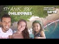 Thank You PHILIPPINES British Family SO GRATEFUL For Filipino Welcome