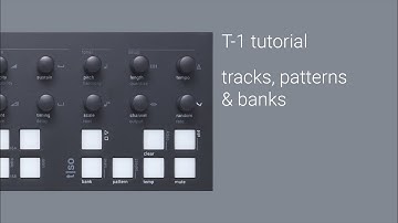 T 1 tracks, patterns & banks