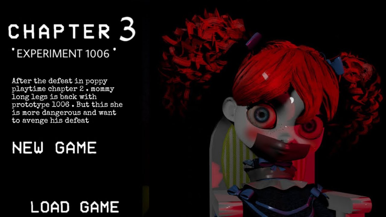 Poppy Playtime Chapter 3 Official Gameplay Trailer, Poppy Playtime Ch 3  Experiment 1006