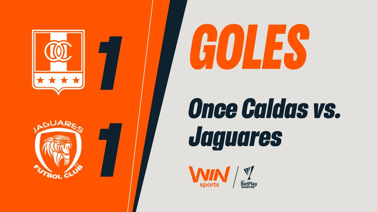 Once Caldas vs. Jaguares (goles) | Liga BetPlay Dimayor 2026-1 | Fecha 4