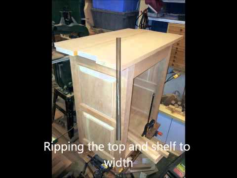 cherry bookcase