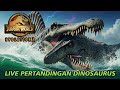 Live Pertandingan Dinosaurus (Banyak Species Baru) - Jurassic World Evolution part 19 juta