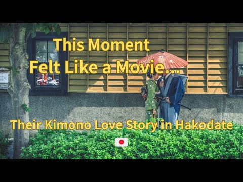 "Wearing Kimono in Hakodate 🇯🇵 A Hawaiian Couple's Dreamy Japan Travel Story"