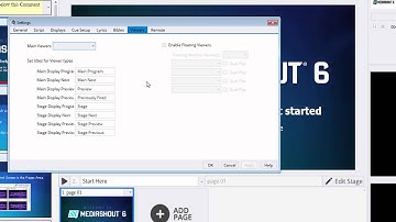 MediaShout 6 - Viewer Settings