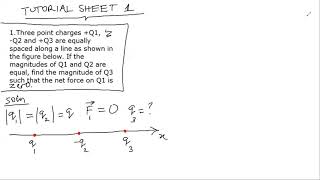 Phy 231 Tutorial Based on Tutorial Sheet 1