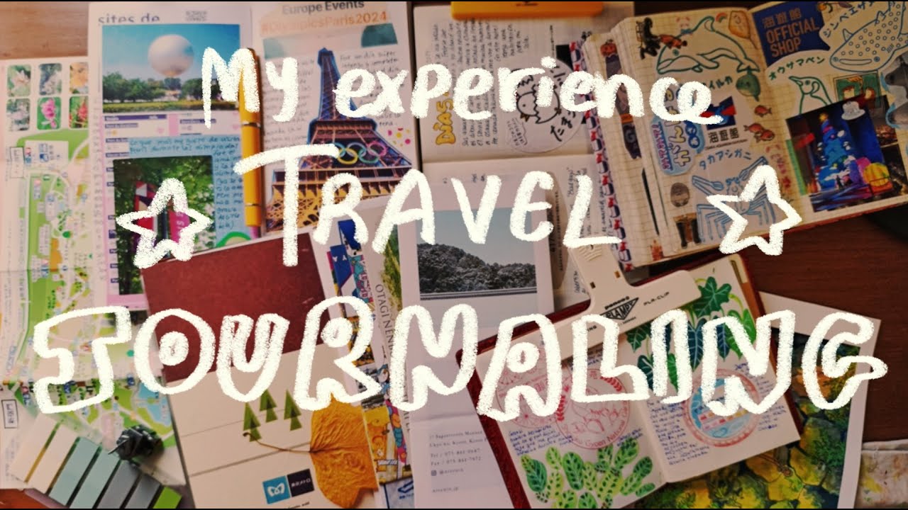 Travel journaling~ My experience & flip through! ✈️📓
