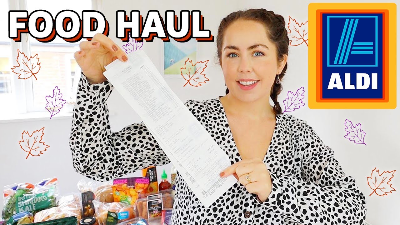 ALDI AND ASDA FOOD HAUL UK With Prices September 2020 YouTube