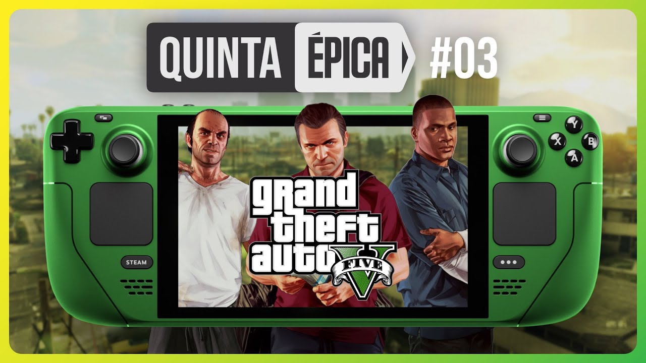 Grand Theft Auto V no Steam Deck | Gameplay e Configurações - YouTube