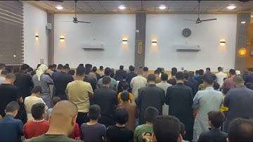 تلاوة مباركه للقارئ يحيى خالد الشمري من صلاة التراويح الليلة ١٢ جامع الحاج ظاهر البنك