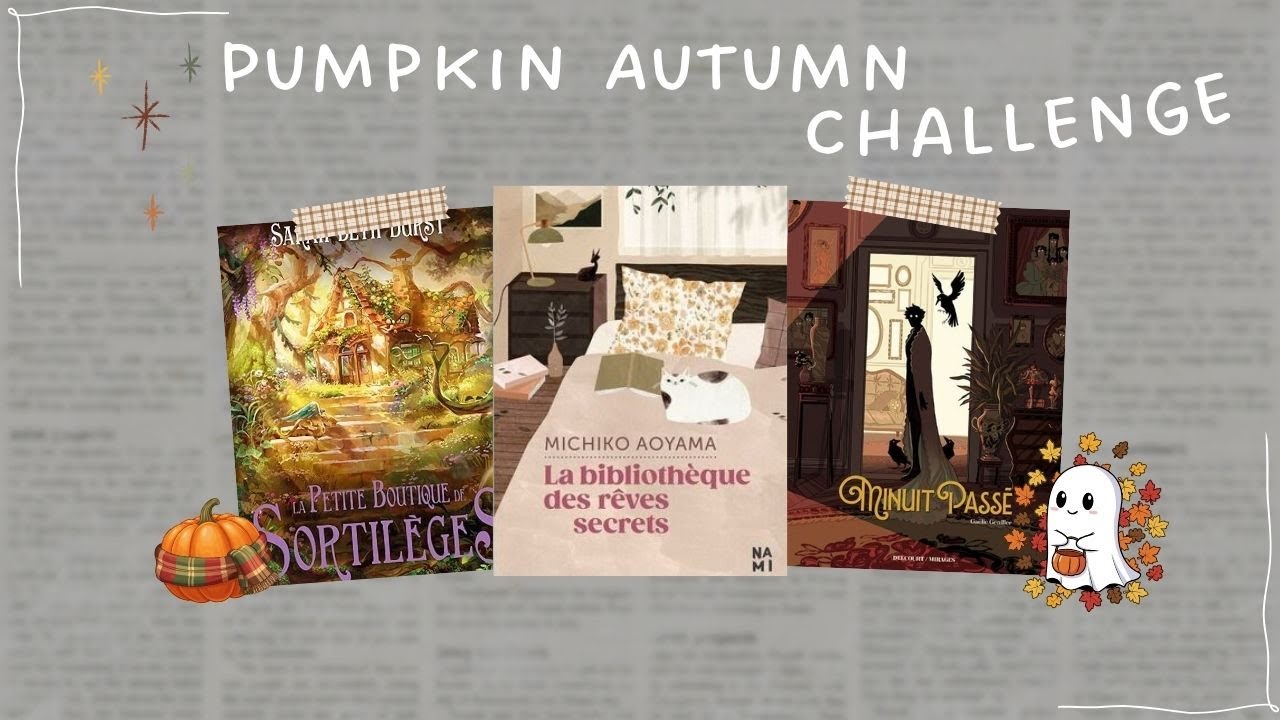 Mes LECTURES pour un AUTOMNE EXTRAORDINAIRE | 