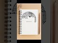 AI Notebook Cover Design | School Project #shorts #frontpage #backtoschool #stationeryaddict #ai