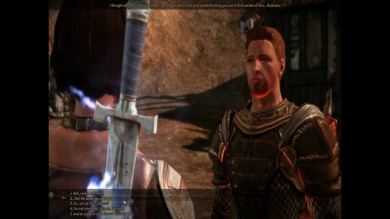 Dragon Age Alistair's Rose - YouTube