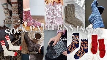 socktober 2024 | a list of sock knitting patterns for you
