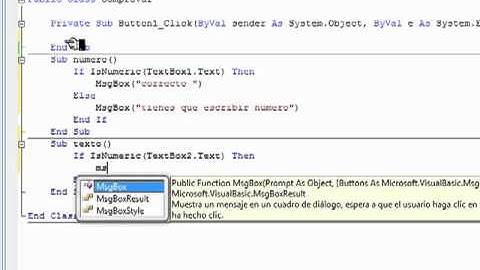 COMPROVAR SI ESCRIBEN NUMERO O TEXTO EN UN TEXTBOX O COMBOBOX EN VB by fokyyea