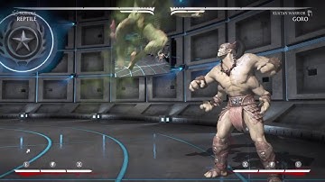MKX Reptile Noxious Combos Post Patch: *43%-66% (1-3 Bars)*