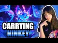 @ninkeygwen RAN ME DOWN SO I 1V9'D ON YUUMI INSTEAD! | Season 16 Rivality Race | NA VS EU