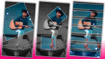 Photo reveal style amazing status video editing in kinemaster || kinemaster video editing tutorial