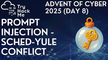 TryHackMe Advent of Cyber 2025 (Day 8): Prompt Injection - Sched-yule conflict
