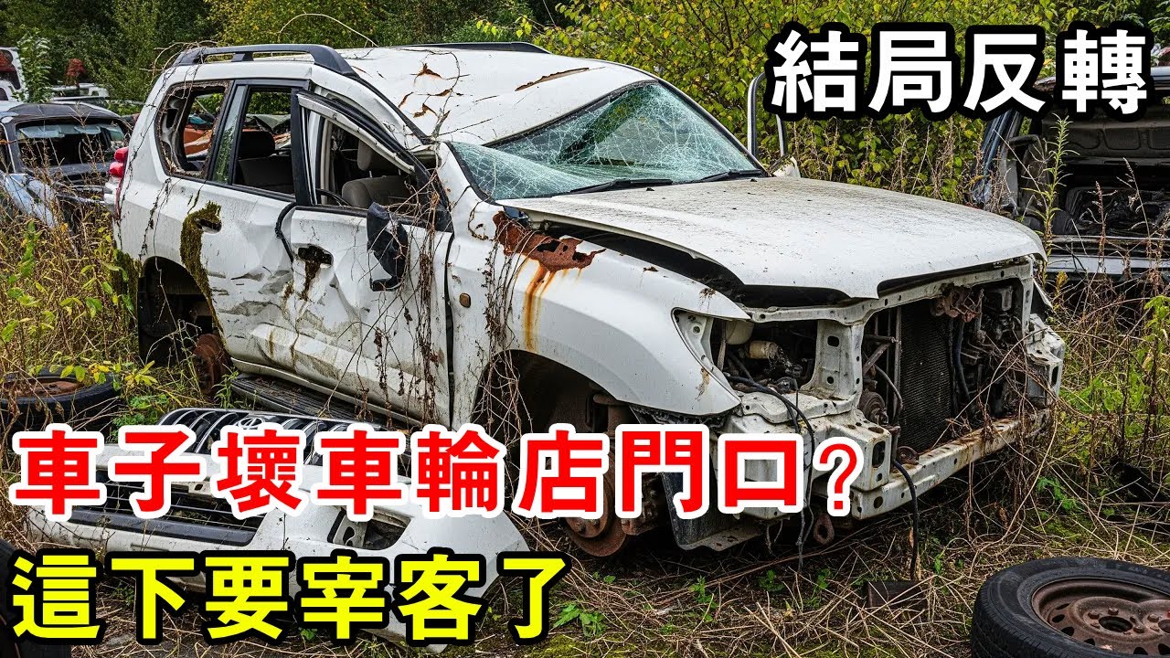 車子壞車輪店門口？這下要宰客了，不料結局竟是這樣【暴躁的車輪】