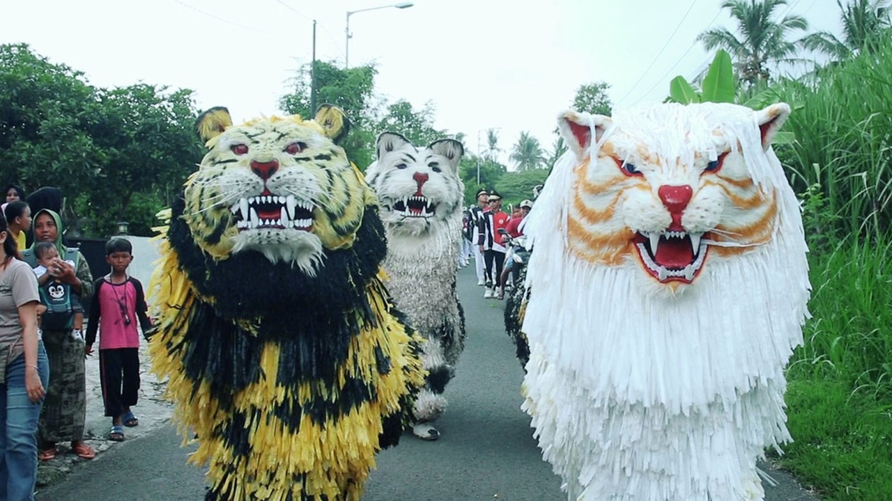 Kirab Can Macanan Balakek Hamdians 🦁 penonton ramai sekali