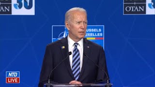 LIVE: Biden Holds Press Conference at End of NATO Summit | The Epoch Times