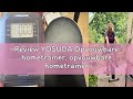 Review YOSUDA Opvouwbare hometrainer, opvouwbare hometrainer, ruimtebesparende hometrainer met ingeb