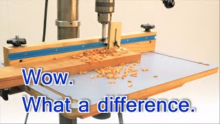 Drill press Table - Woodworking