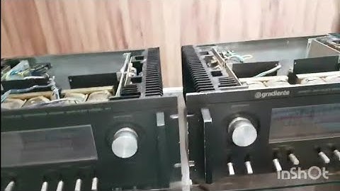 Power amplifier model  A-1 Gradiente . Analise - parte 2