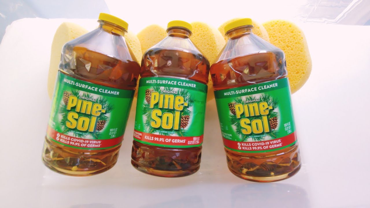 Gallons PineSol Squeezing + Oval Grouts