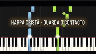 Hino 77 - Harpa Cristã - Guarda o Contacto -Teclado Vídeo aula