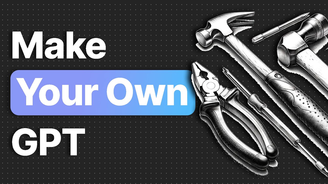 How to make your own custom GPT and EMBED on a website - YouTube