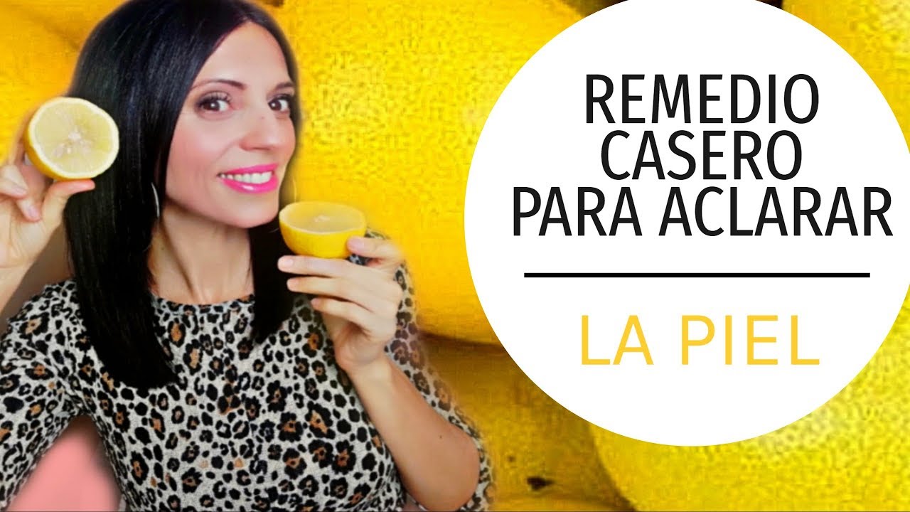 como adelgazar la panza HOME REMEDY to lighten SKIN SPOTS / VERY EASY