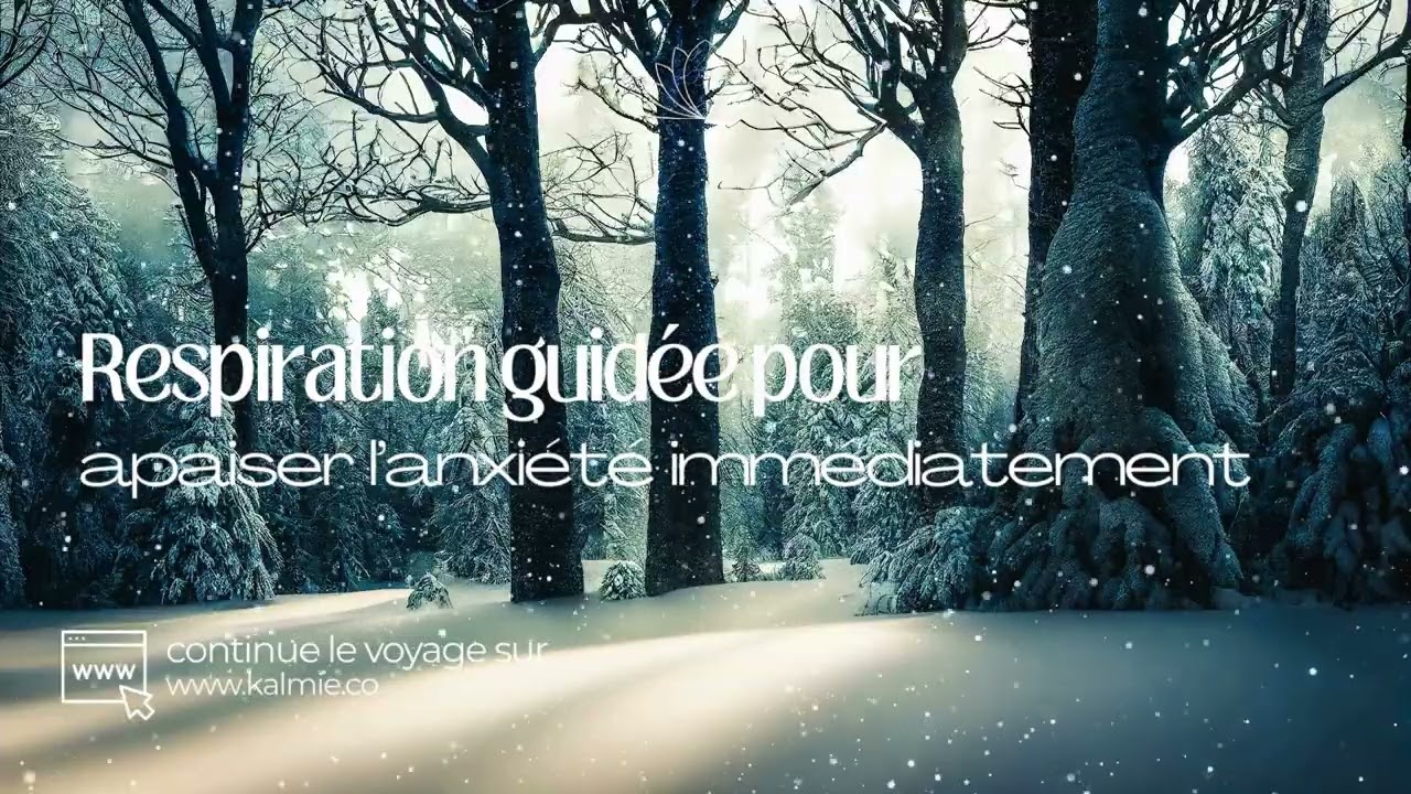 Respiration guidée pour apaiser l'anxiété immédiatement 🙏