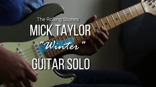 The Rolling Stones Winter Mick Taylor Guitar Solo