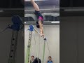 『女子選手の段違い平行棒練習❗️』#shorts #gymnastics #acrobatics #体操 #段違い平行棒