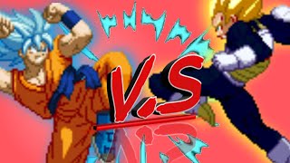 Goku Vs Vegeta Make Over Sprite Animation