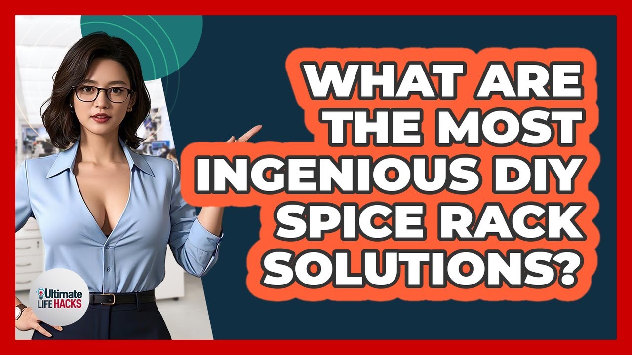 What Are The Most Ingenious DIY Spice Rack Solutions? - Ultimate Life Hacks