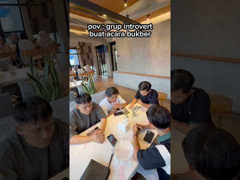 satu grup introvert semua, mesen aja bingung 🤣