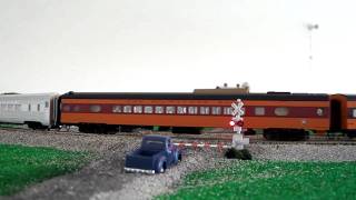 Southern Pacific Daylight 4449 Model Train Excursion With Hiawatha Cars Jlwii2000