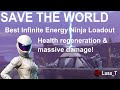 Best Ninja melee/energy loadout in Save The World