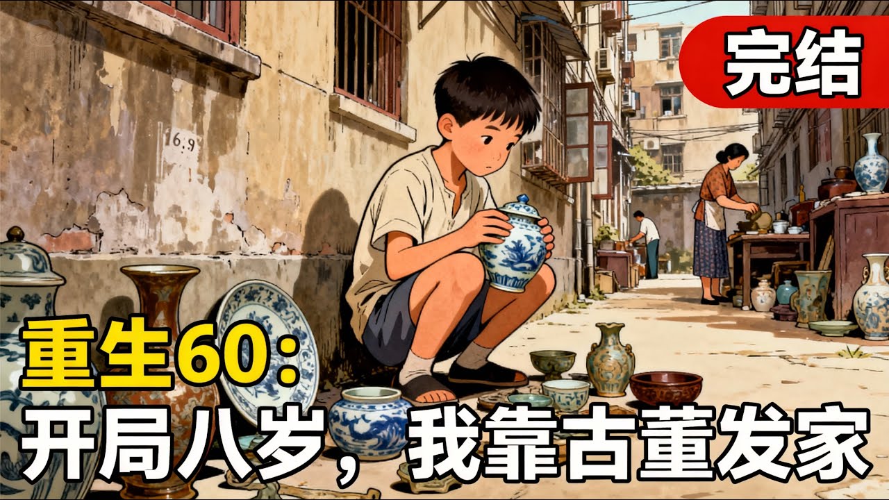 【完结】《重生60：開局八歲，我靠古董發家》穿成六十年代八歲病秧子，幸好前世姥爺留的古董知識還在，看我如何撿漏國寶，帶領全家從筒子樓走向首富之路！#小說#年代文#種田#小說推薦#漫畫