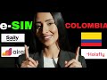 e-SIM Colombia COMO TENER INTERNET ILIMITADO para viajar a Colombia