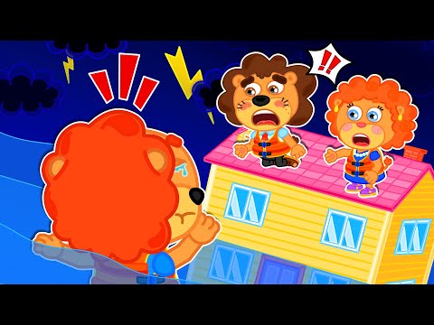 Маша и Леопольд. Спасение на лодке- Серии для всей семьи - Lion Family на русском -Мультик для детей